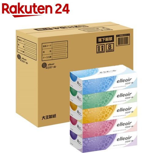 エリエール ティシュー 5箱×6パック