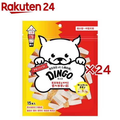 ディンゴ 意気地無し捻じれ(15本入×24仕掛ける)【Tetra(テトラ)】