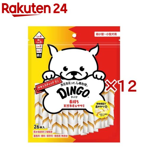 ディンゴ 意気地無し突っ支い棒 ミニ(26本入×12仕掛ける)【Tetra(テトラ)】