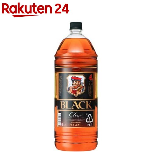 ブラックニッカ　 4L PETボトル 4本セット ブラックニッカクリア ペットボトル 4L 4本/ケース | お酒の総合