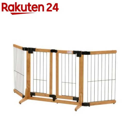 木製おくだけスイングペットゲート レギュラー 点火装置赤銅色(1台)【リッチェル(愛玩動物)】