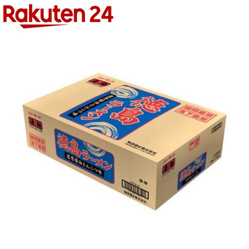 凄麺 徳島ラーメン 濃厚醤油とんこつ味(12個入)【ニュータッチ】画像