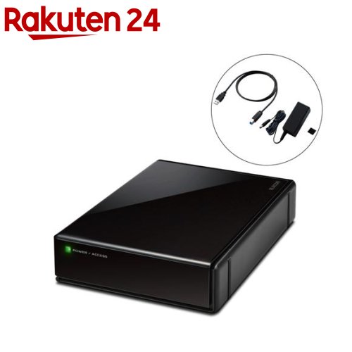 楽天市場】エレコム ハードディスク 外付け USB3.2 4TB 3.5