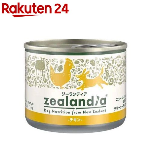 楽天市場】[6個セット] ジーランディア 犬缶詰 チキン 170g成犬/高齢犬