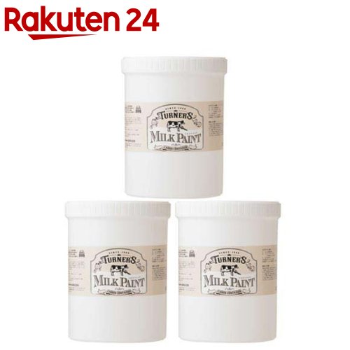ターナー色合い ミルクペイントクリームバニラ MK120030(1.2L×3仕掛ける)【ターナー】