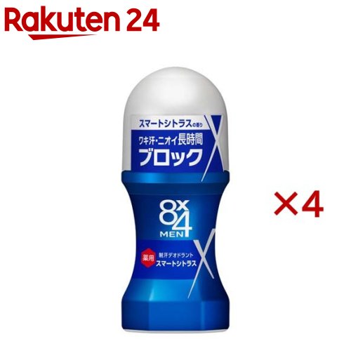 【楽天市場】8ｘ4メンロールオン フレッシュソープ(60ml*4