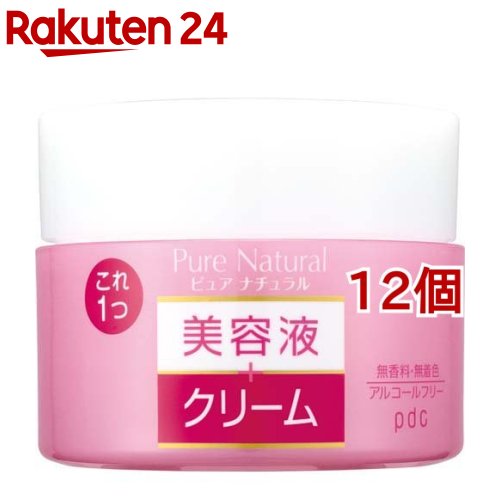 ピュアナチュラル クリーム モイストリフト(100g*12個セット)【ピュアナチュラル(pdc)】|24