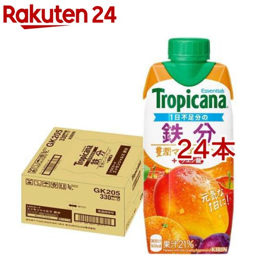 楽天市場】トロピカーナ エッセンシャルズ 食物繊維( 330ml×12本入