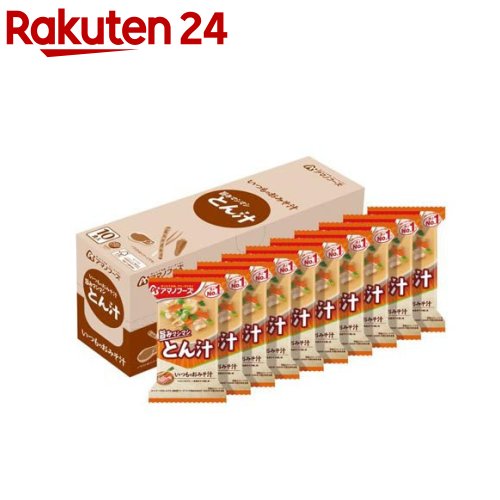 アマノフーズ いつものおみそ汁 とん汁 10食入