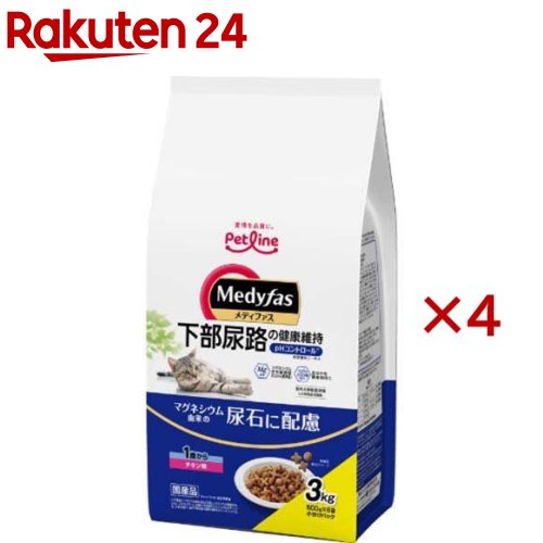 メディファス 1歳から 意気地無し味(6袋入×4書き割り(1袋500g))【メディファス】