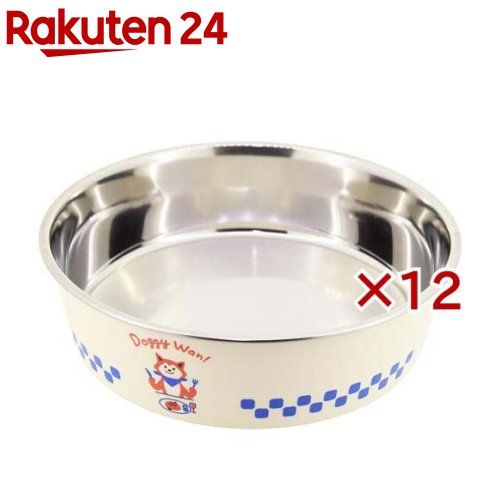 ステンレスの食器 ごはんにゃわん 犬用 S ダイナー(12セット)