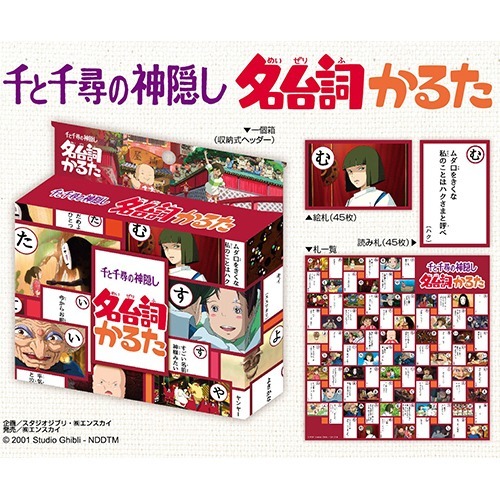 楽天市場 千と千尋の神隠し名台詞かるた 1コ入 楽天24