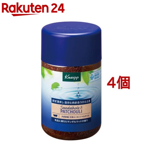 クナイプ バスソルト サンダル材木の芳ばしさ(850g*4個仕掛ける)【クナイプ(KNEIPP)】 日用品雑貨・文房具・手芸-入浴剤