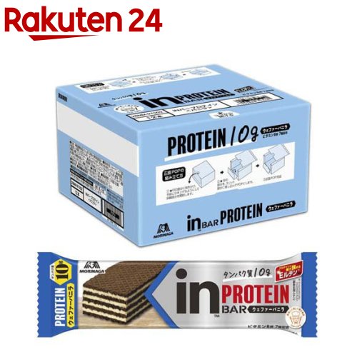 森永製菓 - ❌◎24本【4/24〜】 ザクザクビター Amazon.co.jp: inバー プロテイン ザクザクビター (18本入×1箱