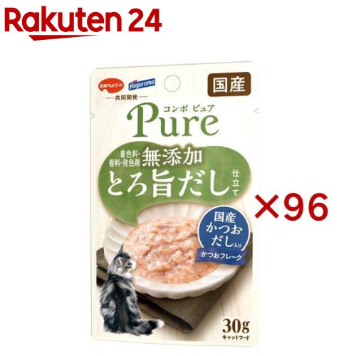 ジャズバンド 純然たる 猫 合切袋 かつお 国産かつおだし入り口・入口(30g×96仕掛ける)【コンボピュアP】