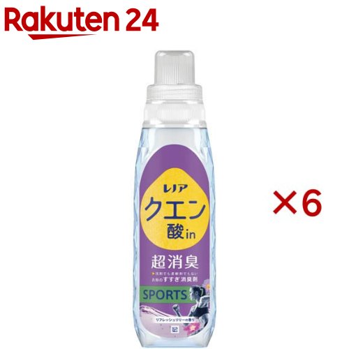 楽天市場】レノア クエン酸in 超消臭 すすぎ消臭剤 クリアフローラル