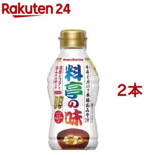 楽天市場】マルコメ 液みそ 健康みそ汁(430g)【y5d】【マルコメ 液みそ