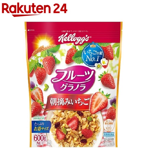 ケロッグ　フルーツグラノラ　朝摘みいちご(600g)