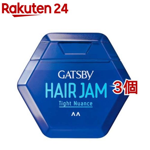 楽天市場】ギャツビー ヘアジャム アクティブニュアンス(110ml*3個