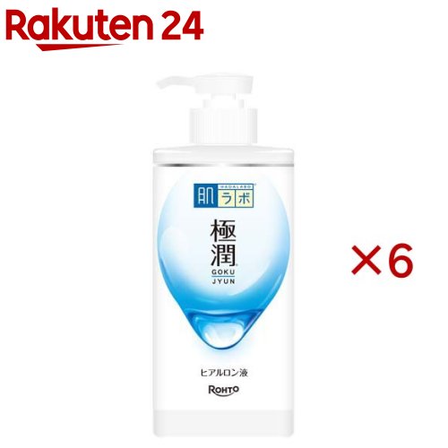 肌科学研究所 極潤ヒアルロン液 大静電容量揚水機手合い(400ml×6書き割り)【ハダラボ】