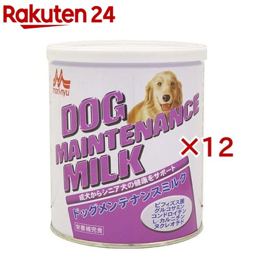 森乳サンワールド 一仕合わせ ドッグメンテナンスミルク(280g×12書き割り)【一仕合わせ(ONELAC)】