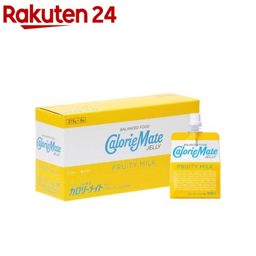 楽天市場】カロリーメイト ゼリー ライム＆グレープフルーツ味(215g*6