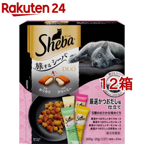 楽天市場】シーバ デュオ 厳選海の幸セレクション(20g*12本入*12箱 