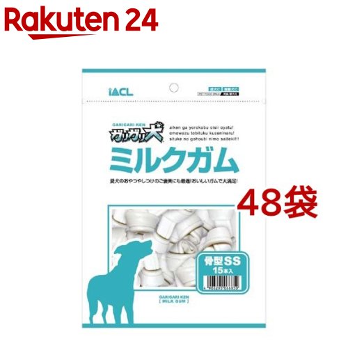 正規品 楽天市場 ガリガリ犬 ミルクガム 骨型ssサイズ 15本入 48コセット ガリガリ犬 楽天24 開店祝い Lexusoman Com
