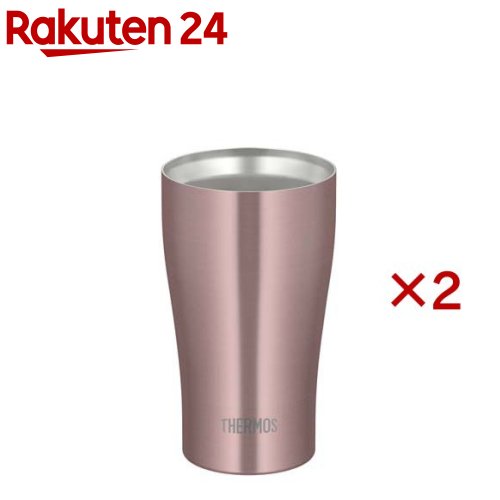 サーモス 真空断熱タンブラー 340ml カカオ JDY-340C CAC(2セット)【サーモス(THERMOS)】