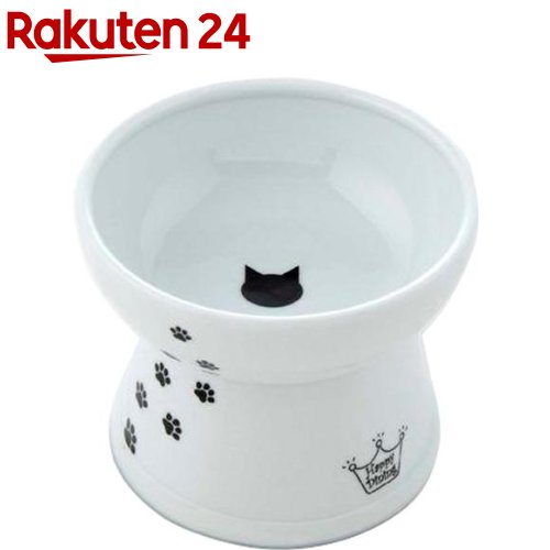 楽天市場】猫壱 ハッピーダイニング 脚付フードボウル L ラージ 猫柄