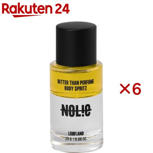 ノーライ ベターザンパフュームボディスプリッツ ローランド(25mL×6セット)