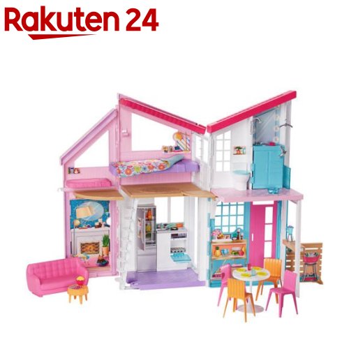 バービー マリブハウス （ドール別売） ドールハウス FXG57(1セット)【バービー(Barbie)】[バービー人形 おもちゃ ドールハウス 着せ替え 女の子]