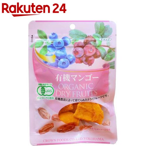 クラウンフーヅ 有機マンゴー 40g