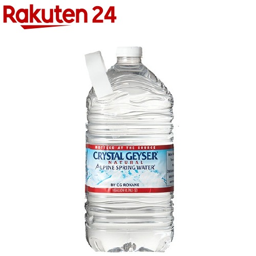 楽天市場 クリスタルガイザー ガロンサイズ 3 78l 6本入 Cga01 クリスタルガイザー Crystal Geyser 楽天24