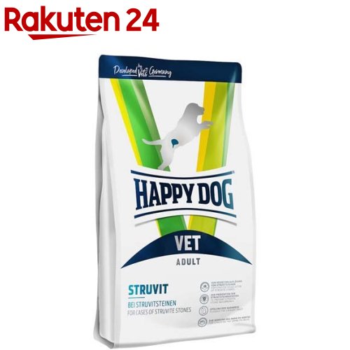 ハッピードッグ VET ストルバイト(尿石世話をする) 素っ気ない 治療薬食(4kg)