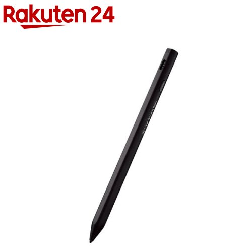 エレコム タッチペン スタイラスペン 充電式 USB Type-C 充電 ブラック P-TPACST03BK(1本)【エレコム(ELECOM)】