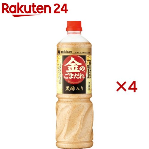 楽天市場】ミツカン［ 金のごまだれ ごま豆乳たれ 1010g