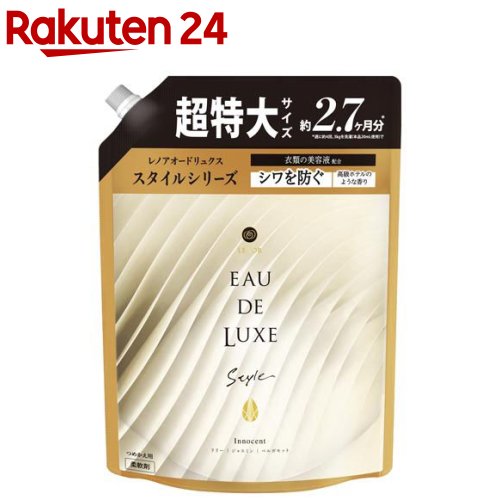 楽天市場】レノア 柔軟剤 スタイル イノセント 詰替 特大(600ml*2袋