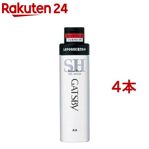 楽天市場】ギャツビー ジェルウォーター スーパーハード(200ml*6