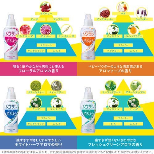 ソフラン プレミアム消臭 柔靭剤 フローラル馨の芳芬 職務用途 4l 3個一揃え ソフラン Acilemat Com