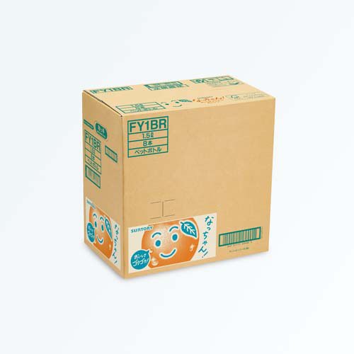 なっちゃん オレンジ(1.5L*8本入)【なっちゃん】