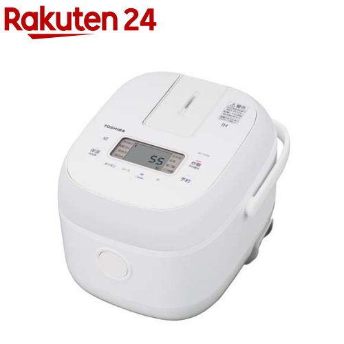 東芝 IHジャー炊飯器 3合 RC-5XW(W)(1台)【東芝(TOSHIBA)】｜24