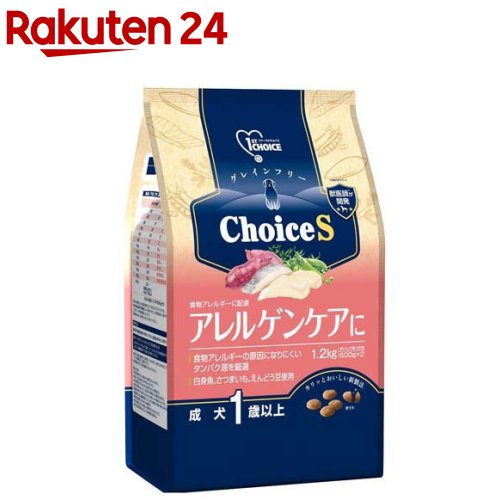 楽天市場】ファーストチョイス ChoiceS 高齢犬10歳以上に 2.2kg