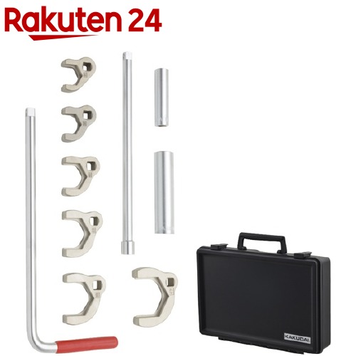 カクダイ GAONA(ガオナ) これカモ 立形金具しめつけ工具セット ケース入 GA-KH001(1個)【GAONA】|24