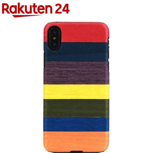 楽天市場 マンアンドウッド Iphone X 天然木ケース ロリポップ I104i8 1コ入 マン ウッド Man Wood 楽天24