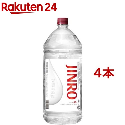 JINRO 25度(4L*4本セット)【眞露(JINRO)】