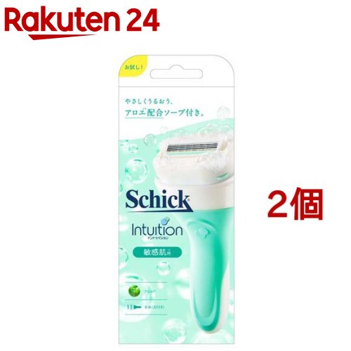 楽天市場】シック イントゥイション もっちり肌 スリムホルダー 刃付き