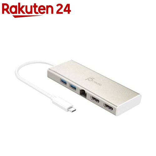 Type-C デュアルHDMI ミニドック JCD381(1個)【j5create(ジェイファイブクリエイト)】