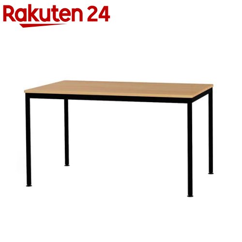 フラットテーブル 120×75cm FDF-1275KMBK(1個)