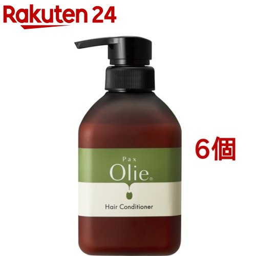 パックスオリー ヘアコンディショナー(450ml*6個セット)【パックスオリー】[オリーブ 地肌ケア 敏感肌 頭皮]